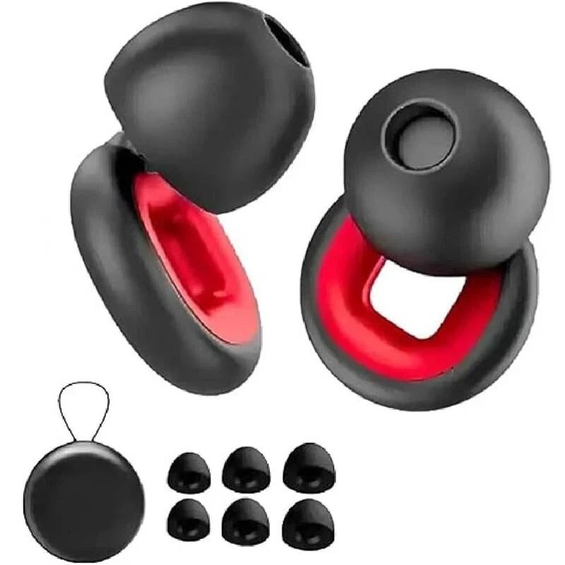 Artevive Moto Earplugs - 27 dB Wind Noise & Ear Ringing Reduction Reusable
