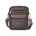 Men's Genuine Leather Crossbody Shoulder Bag Business Messenger Handbag